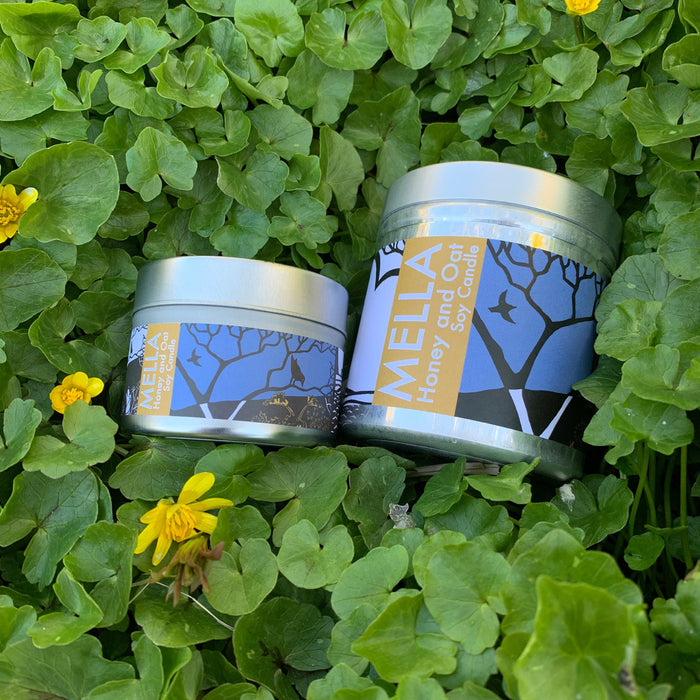 Honey and Oat Travel Candle