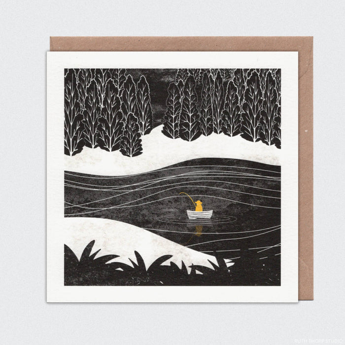 Gone Fishing Card