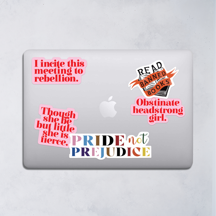 Feminist Quote Sticker - Suffragette Slogan