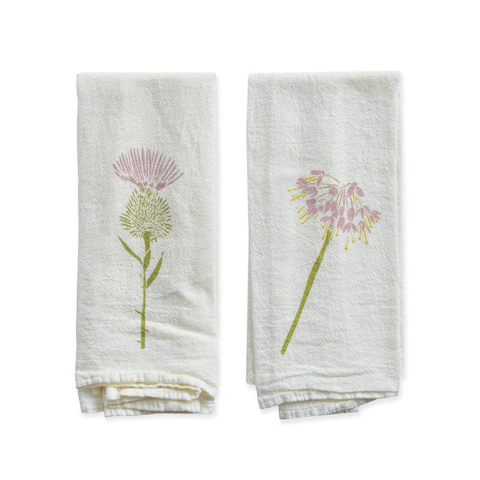 Found & Foraged Napkins / Set of 4