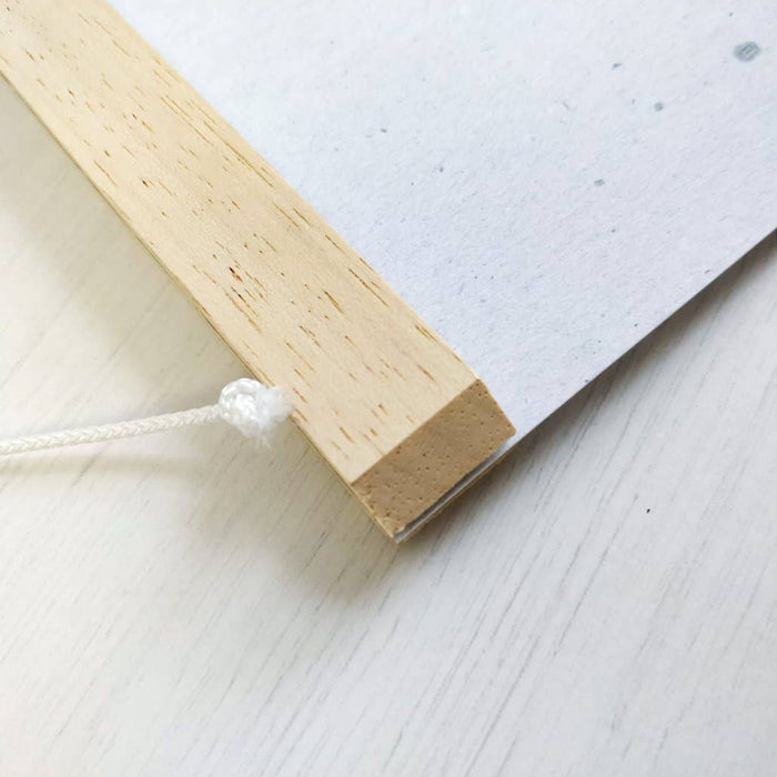 Wooden Magnetic Poster Hanger: A2