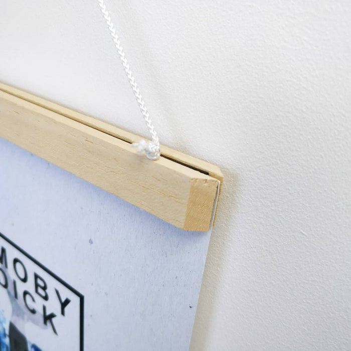 Wooden Magnetic Poster Hanger: A2