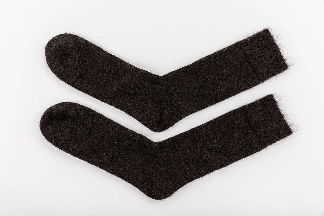 Ultra Soft Charcoal Alpaca : Small (UK 4-7)