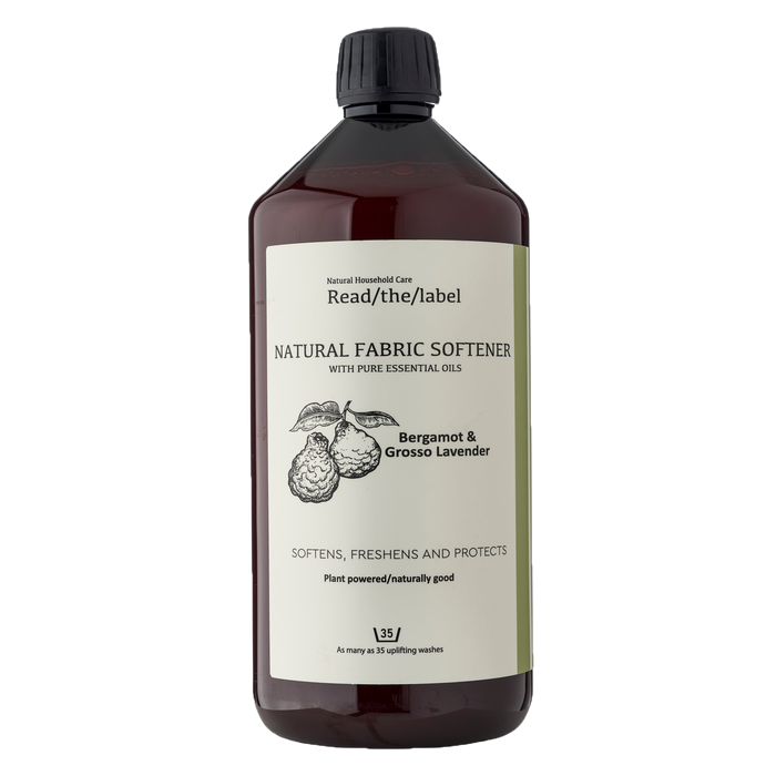 Natural Fabric Softener – Bergamot & Grosso Lavender 1000ml