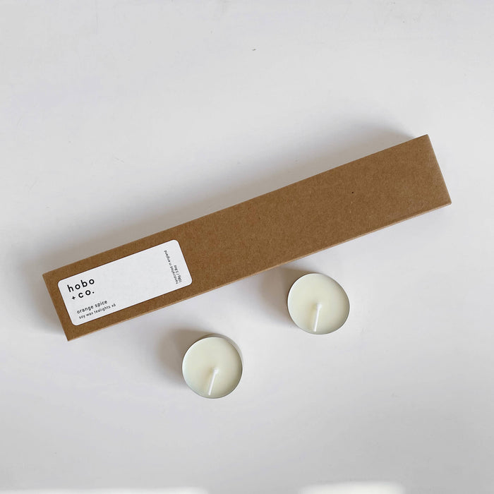 Christmas Frankincense + Myrrh Soy Wax Tealights x6 Gift Box