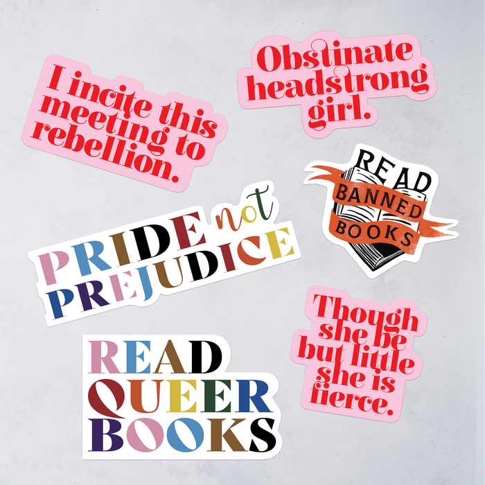 Feminist Quote Sticker - Suffragette Slogan