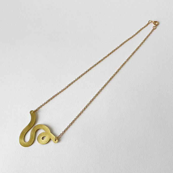 Brass Rope Necklace
