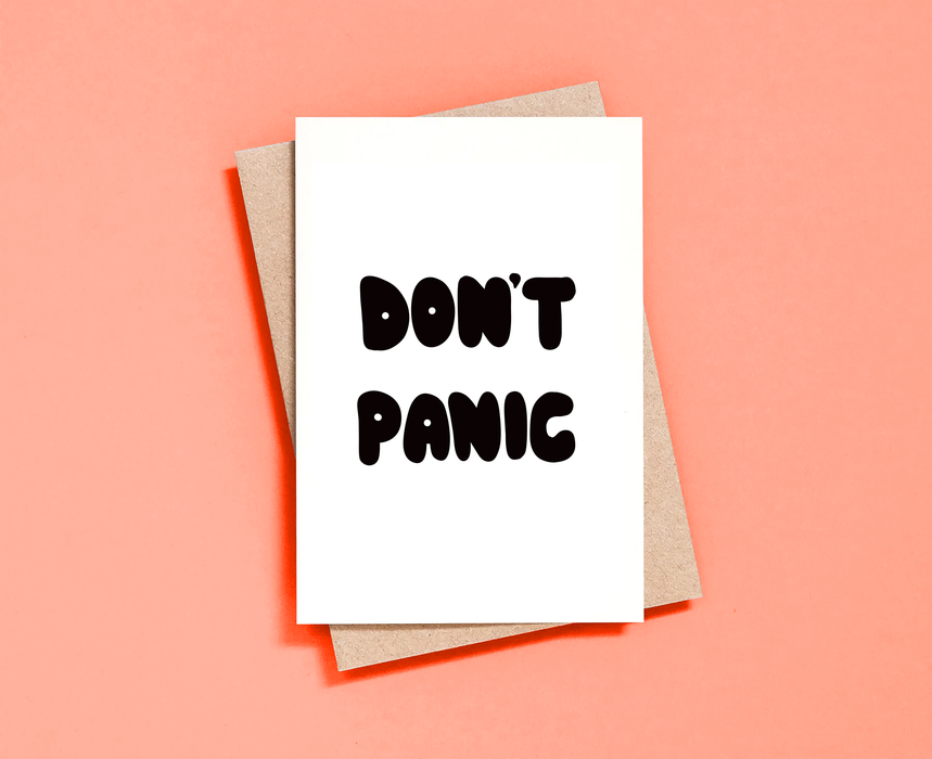 Don’t Panic Card