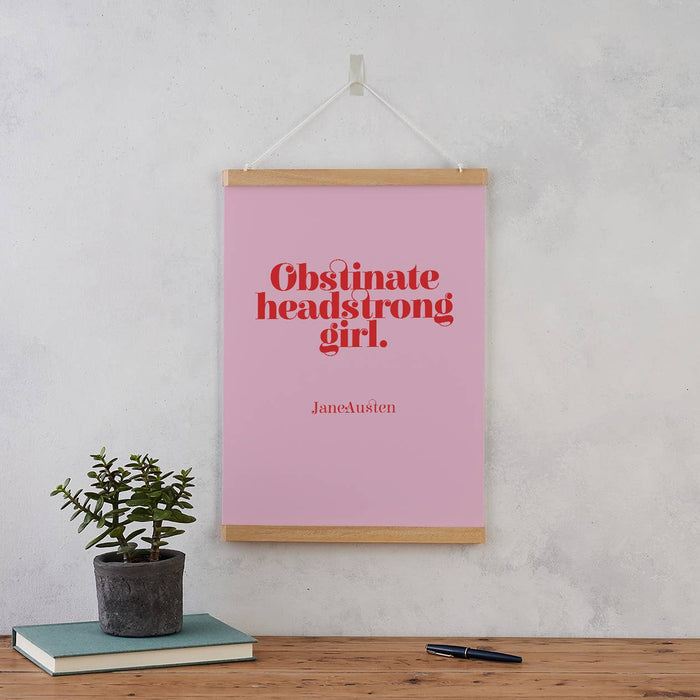 Wooden Magnetic Poster Hanger: A2