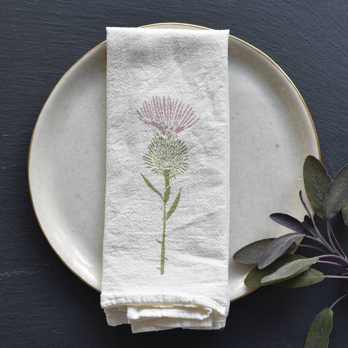 Found & Foraged Napkins / Set of 4