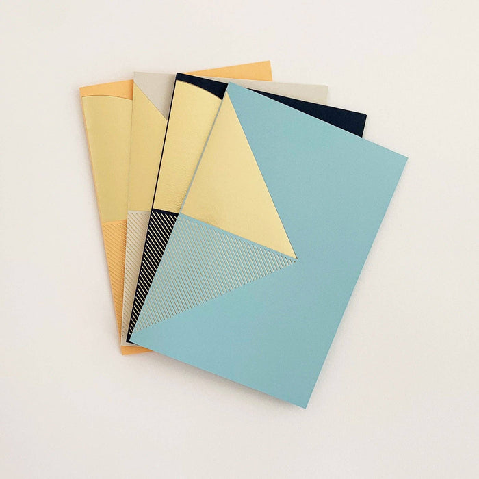 Reflex Card Brass & Mist