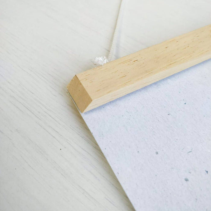 Wooden Magnetic Poster Hanger: A2