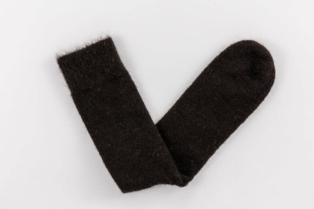 Ultra Soft Charcoal Alpaca : Small (UK 4-7)