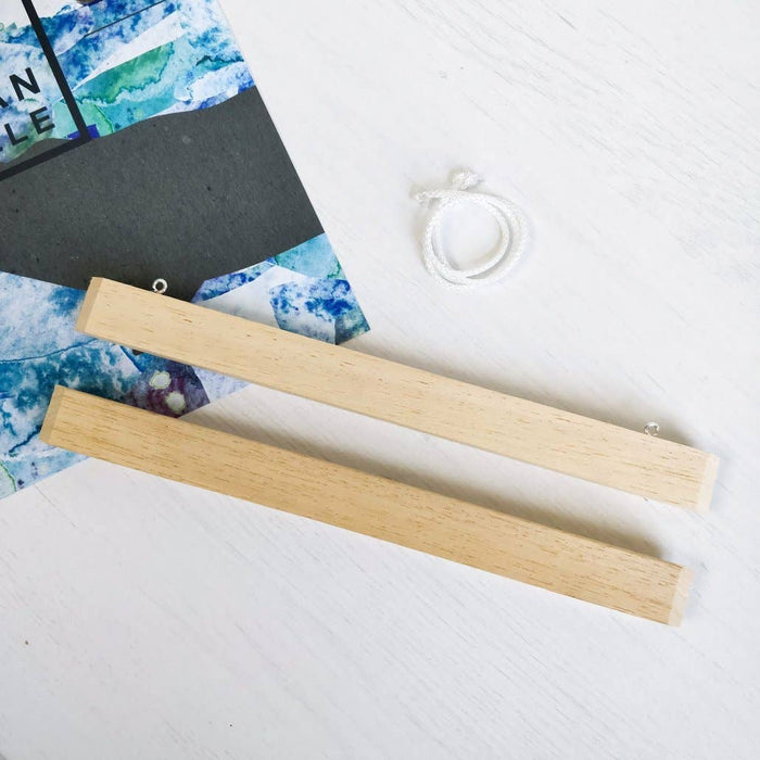 Wooden Magnetic Poster Hanger: A2