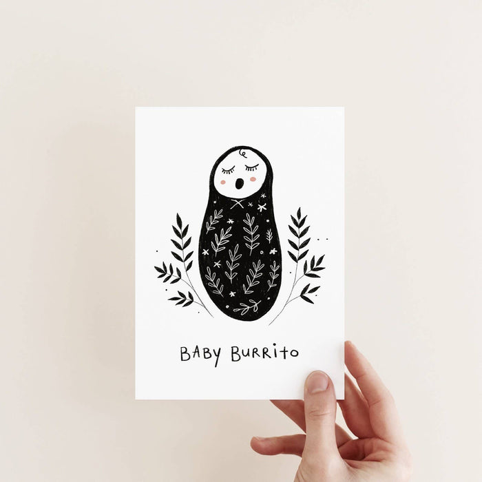 Baby Burrito | New Baby Card