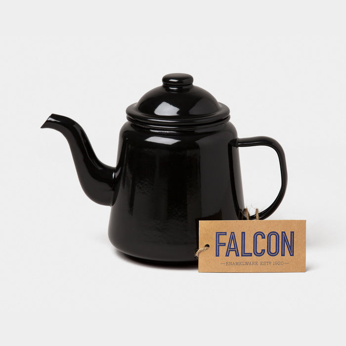 Enamel Teapot - Black