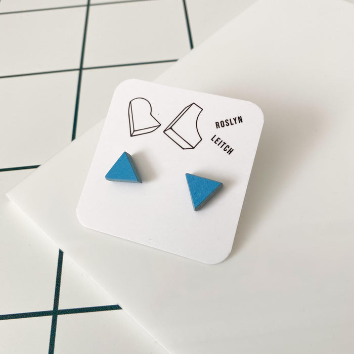 Tri Earrings - Nordic Blue