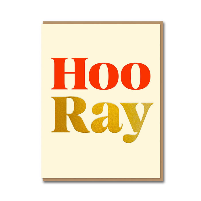 Hoo-Ray Card