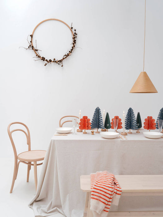 FIR Christmas tree dark blue