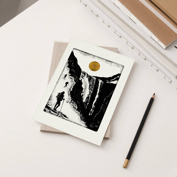 Cascade Individual Card (A6) Waterfall Hiking Landscape