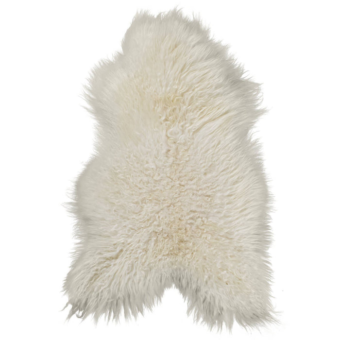 Icelandic Sheepskin | Natural White | Long-haired
