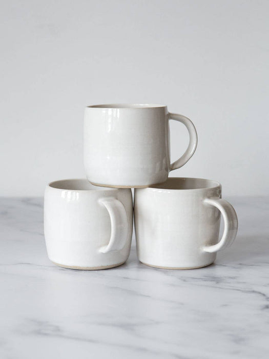 Square Mug: White