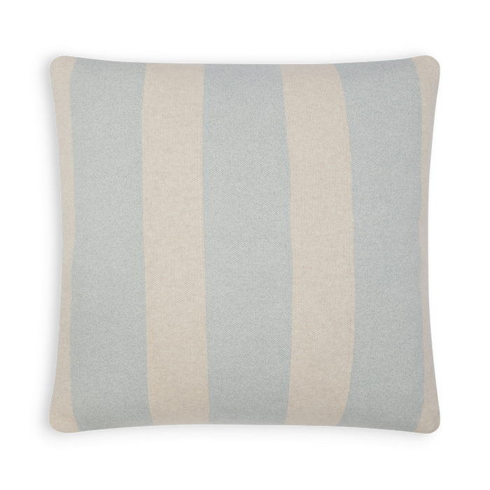 Cotton Knit Throw Pillow/Cushion Cover - Enkel Aqua