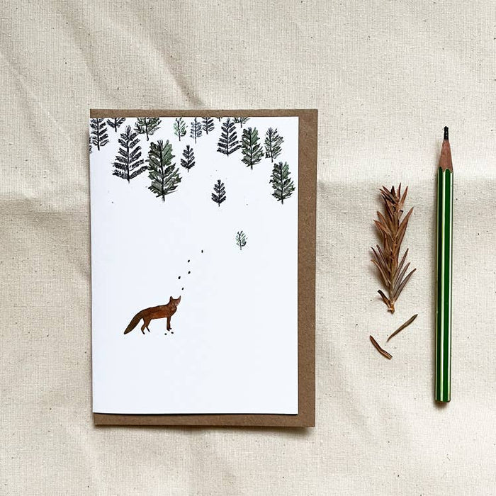 "Firs"  Card