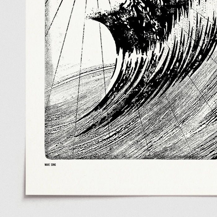 Wave Song, Digital Print A3