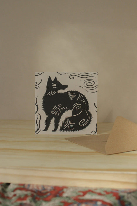 'The Fox' Animal Card