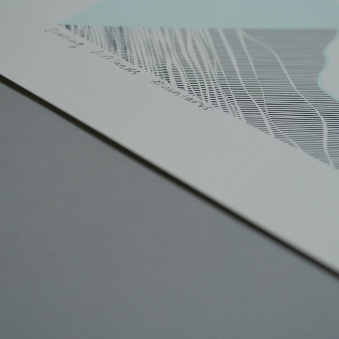A4 Limited Edition Munro Screenprint