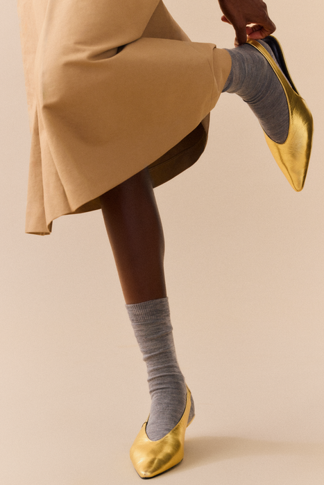 Correct Grey Merino Socks: Small (UK 4-7)