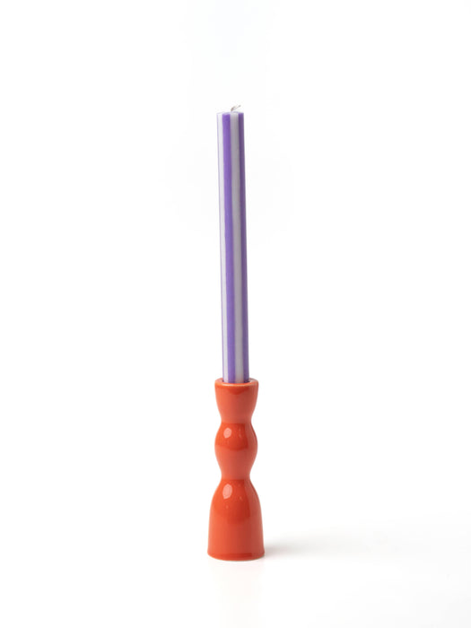 Wave Candleholder : Blue Grey
