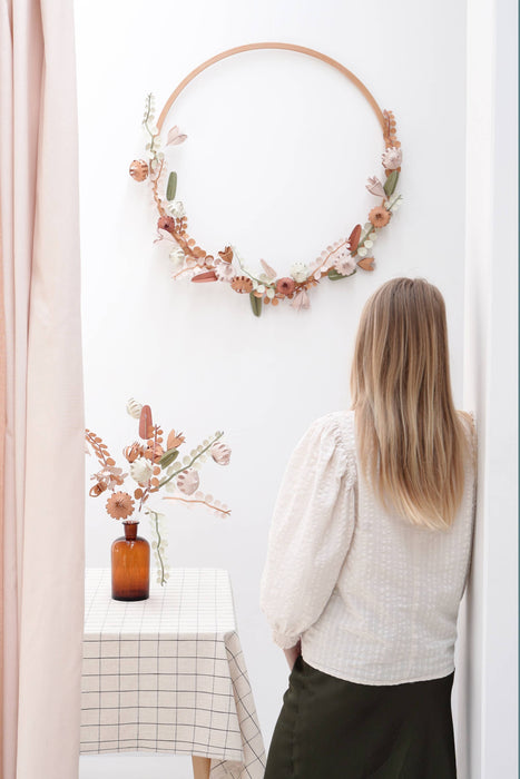 DiY Paper Flower Kit - pastel