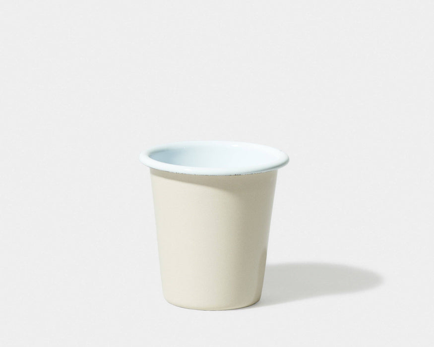Enamel Tumbler: Cream
