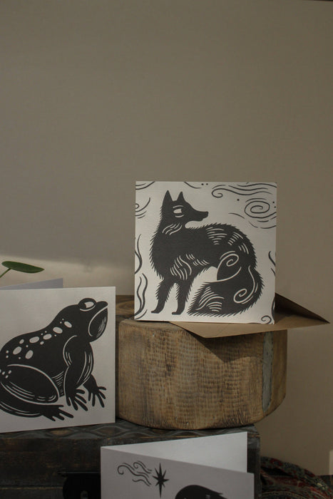'The Fox' Animal Card