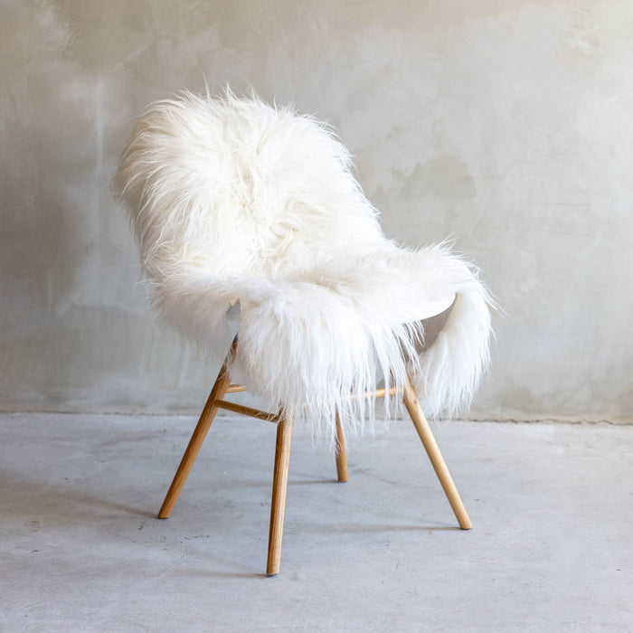 Icelandic Sheepskin | Natural White | Long-haired