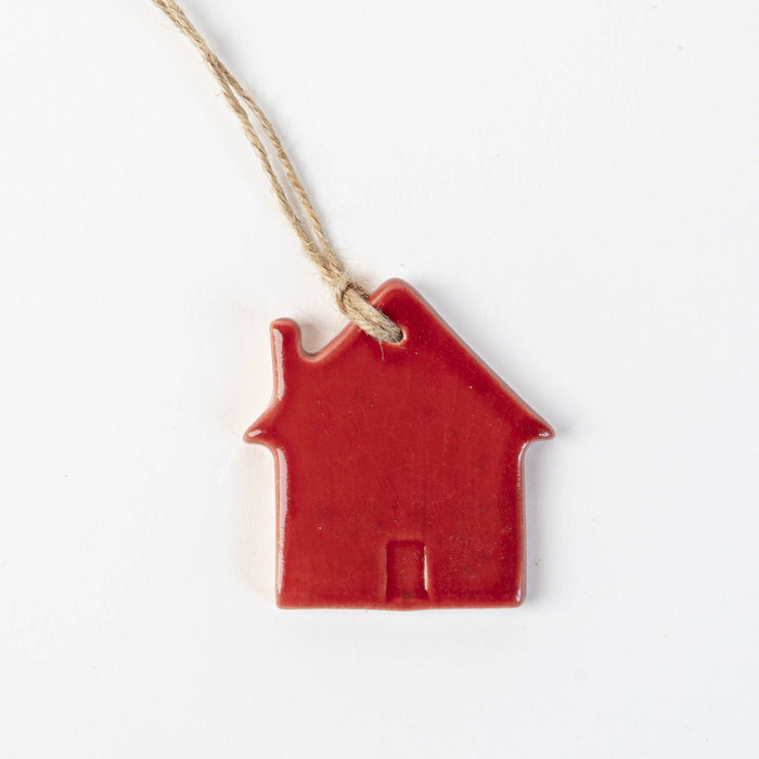 Handmade Ceramic House Deco - Polar White