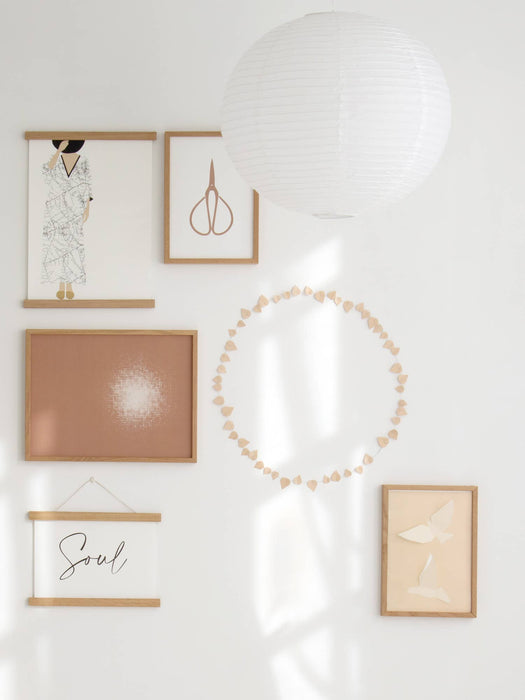 TWIG leaves - blushing beige