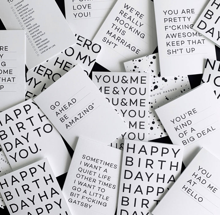 Rocking Birthday Card