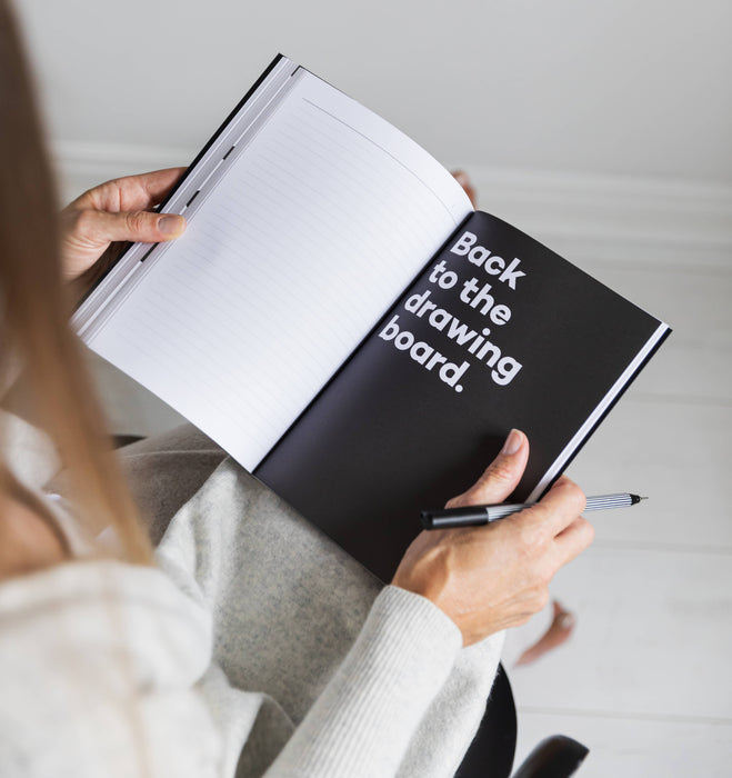 Oversized A5 Notebook (Lined & Dot Grid)