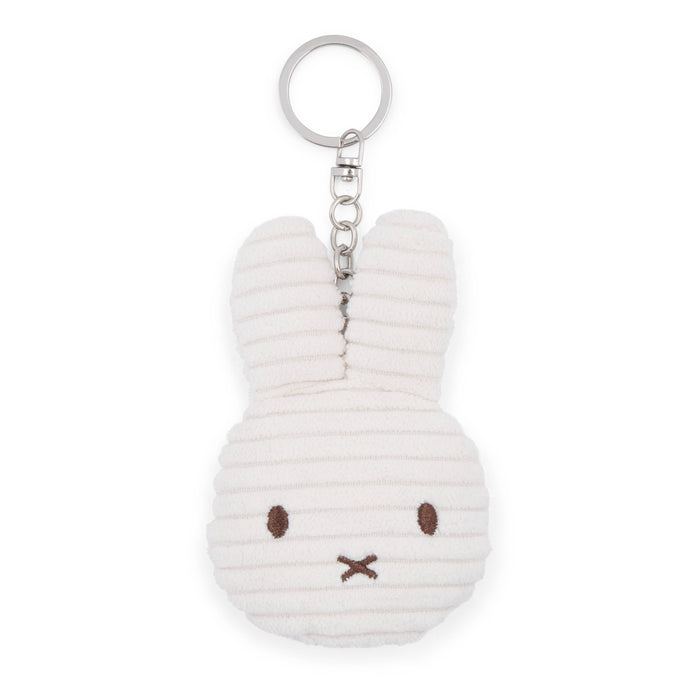 Miffy Keyring- White Corduroy