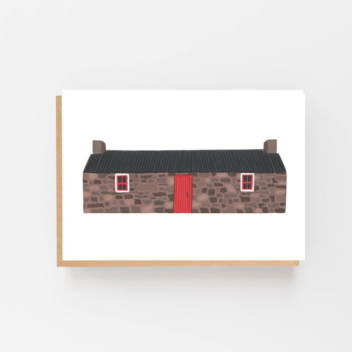 Red Bothy - Greeting Card