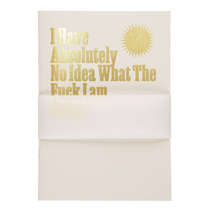 Absolutley No Idea | Letterpress Notebooks