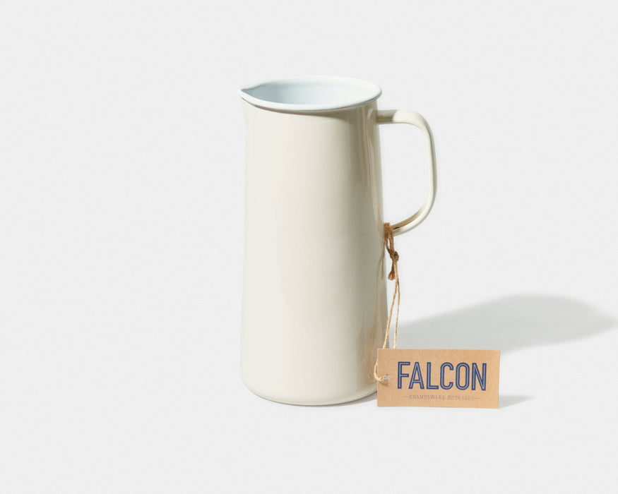 3 Pint Enamel Pitcher: Pillarbox Red
