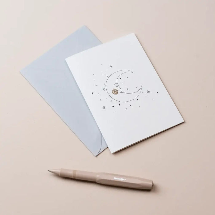 MOONFACE - HAND FINISHED CARD