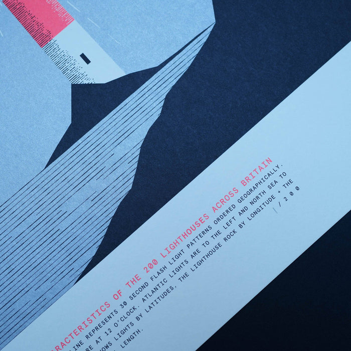 A3 Limited Edition Lighthouse Print