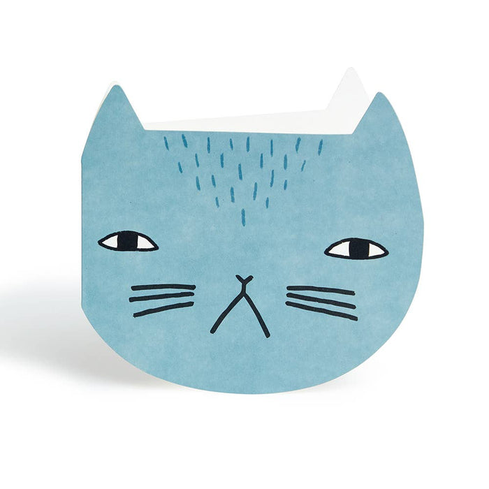 Cat Cut-Out Card