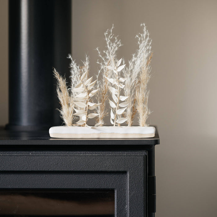 Stoneware Flower Bar