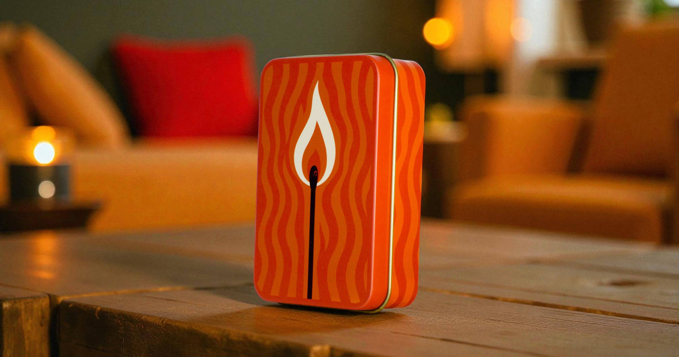 'Flicker' Match Tin